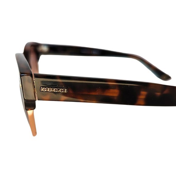 Gucci Round Havana Brown Tortoise shell Sunglasses & Case 4278/S LZUD8 5… - Picture 10 of 15